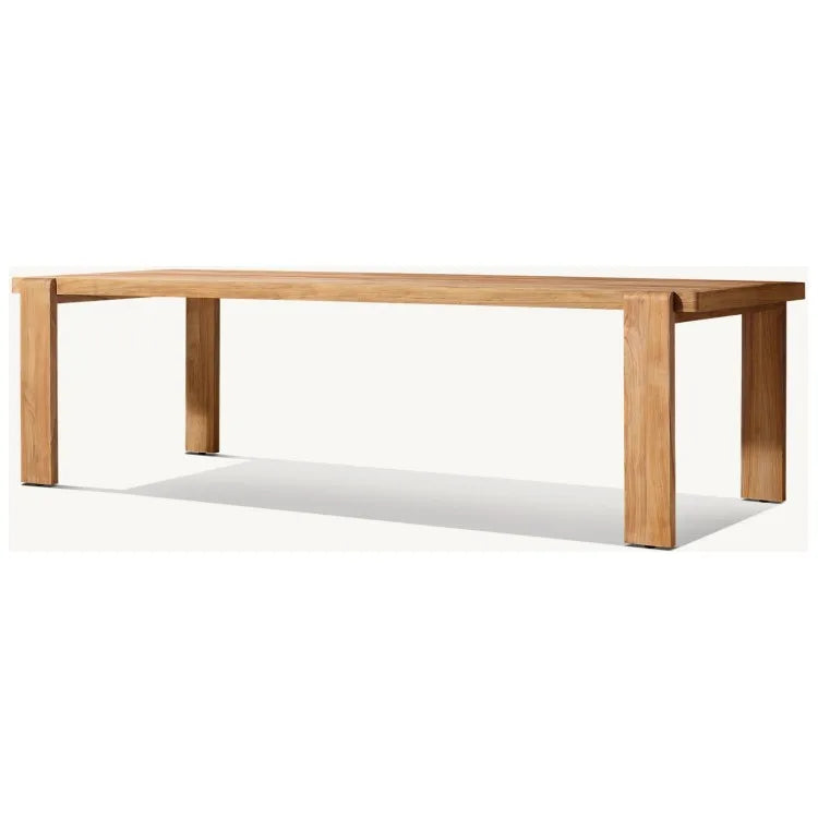 Teak Dining Table 8 Seater Traditional Alfresco Outdoor Living Australia