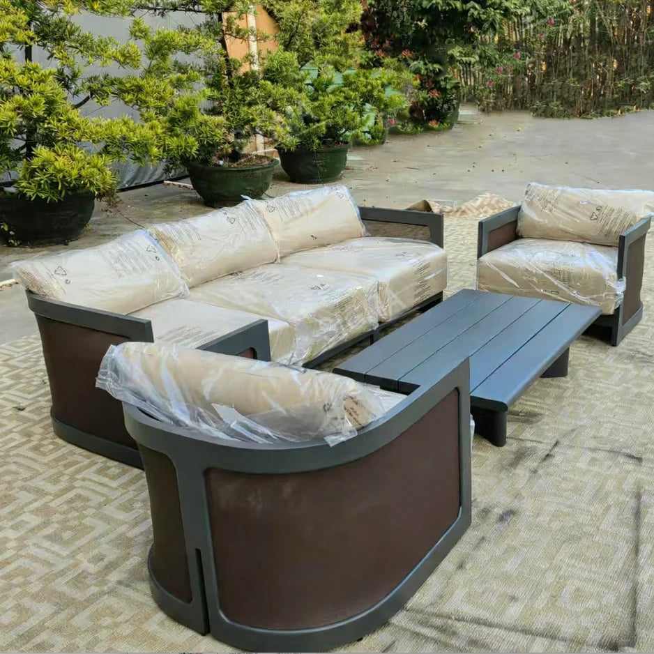 Custom Outdoor Sofa Set Aluminium Modern Alfresco Outdoor Living Australia