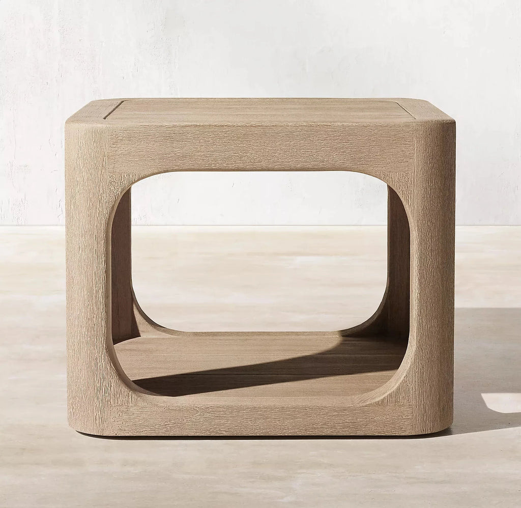 Custom Outdoor Furniture Teak Side Table Alfresco Outdoor Living Australia