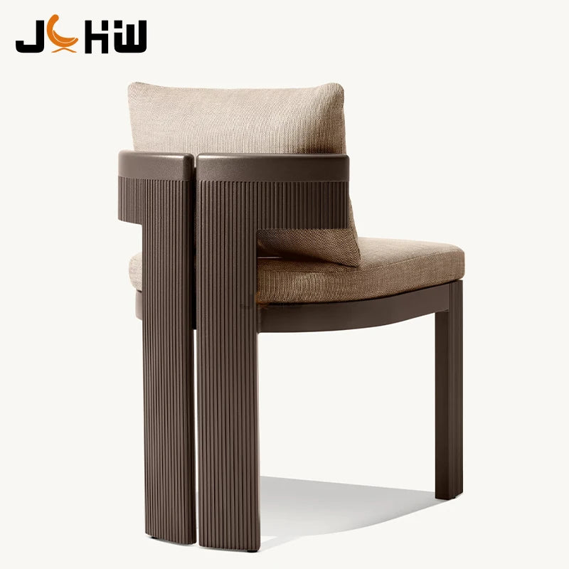 Designer Outdoor Dining Set Aluminum Rope Weave Modern Alfresco Outdoor Living Australia