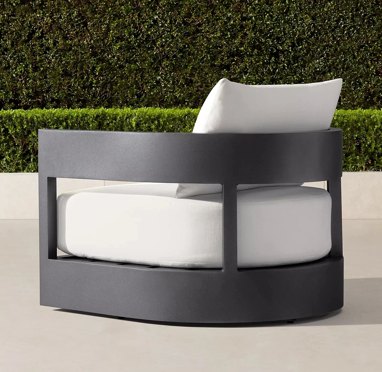 Outdoor Swivel Sofa Recliner Handcrafted Aluminium Alfresco Outdoor Living Australia