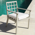 Aluminium Dining Set 6-Seater Garden Furniture Traditional Alfresco Outdoor Living Australia