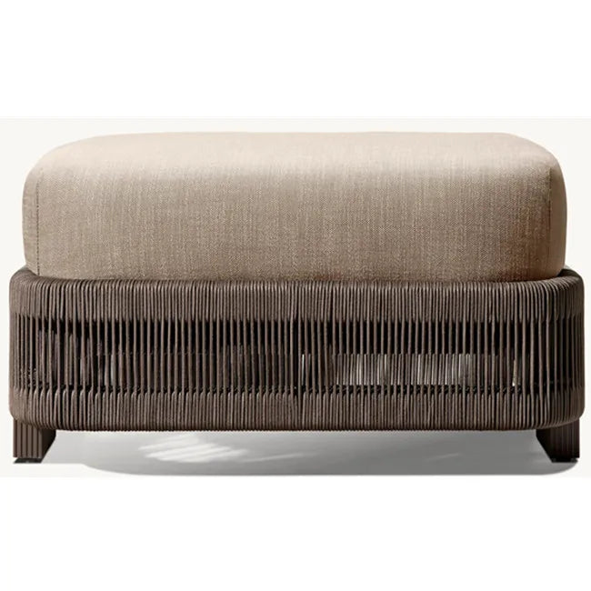Custom Outdoor Furniture Ottoman Modern Weaving Alfresco Outdoor Living Australia