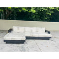 Modern Modular Aluminum Sectional Sofa Contemporary Alfresco Outdoor Living Australia