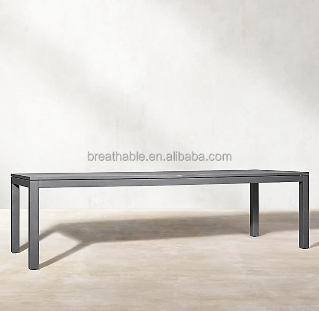 Modern 6-Seat Aluminium Dining Set Handcrafted Designer Outdoor Furniture Australia