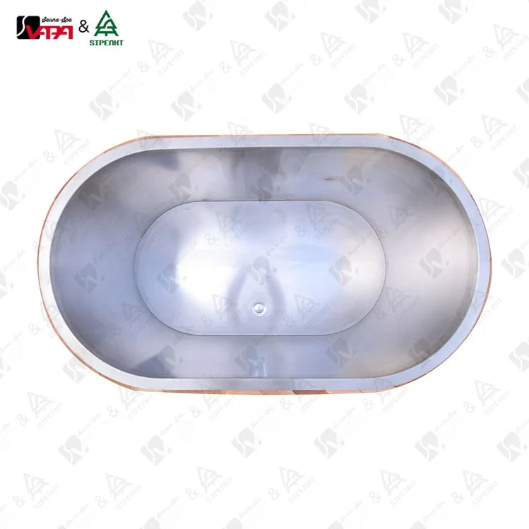 Ellipse Cold Plunge Tub Modern Custom Furniture Alfresco Outdoor Living Australia