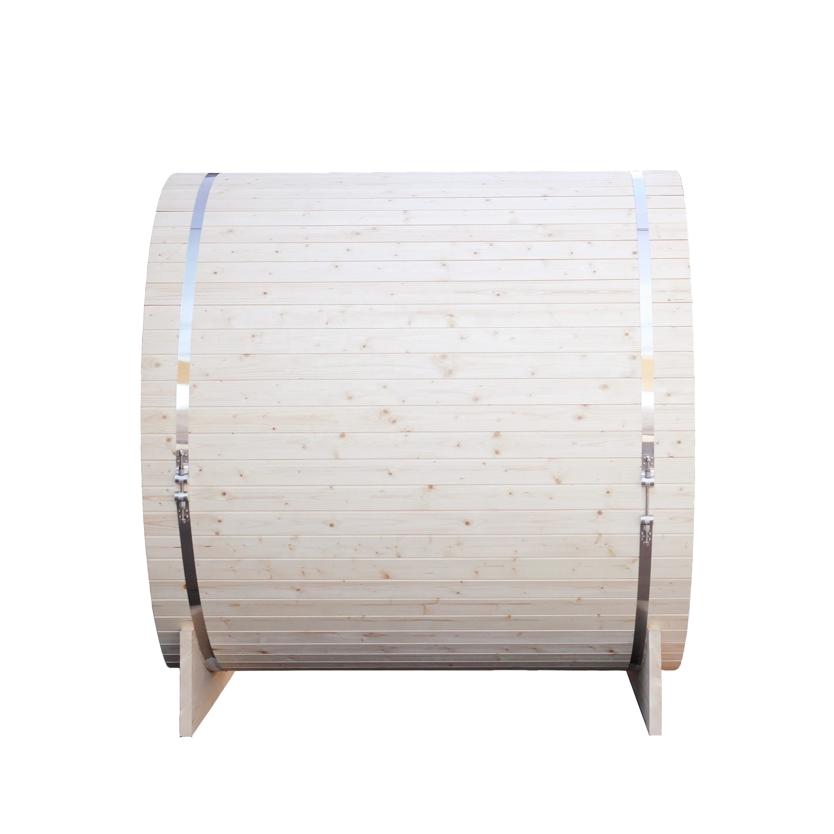 Outdoor Barrel Sauna Modern 1800x2400mm Alfresco Outdoor Living Australia