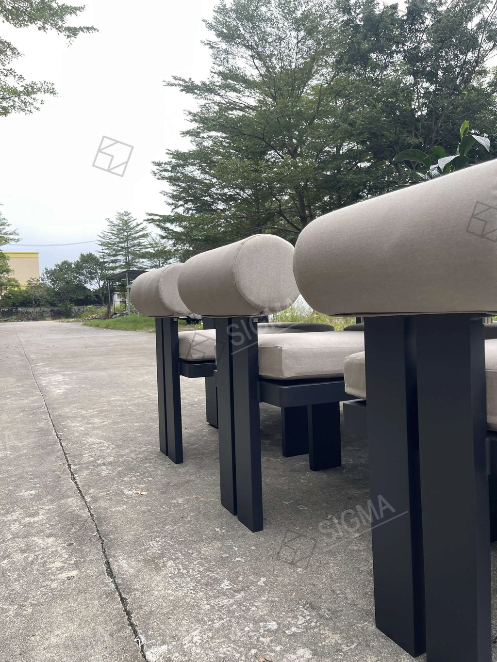 Designer Outdoor Dining Table Aluminum Alfresco Outdoor Living Australia