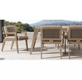 Custom Teak Dining Set Rattan Alfresco Outdoor Living Australia
