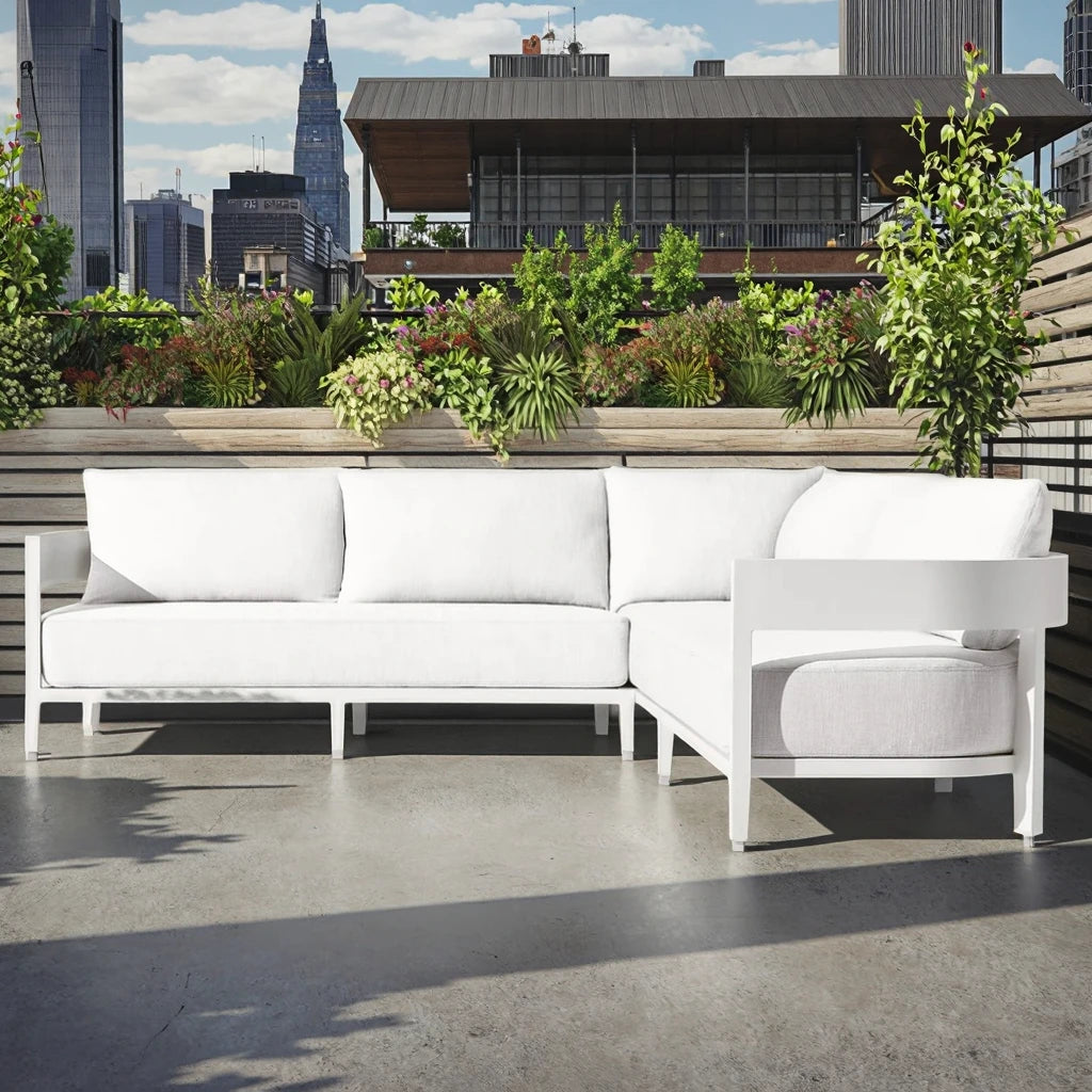 Custom Outdoor Furniture Sectional Sofa Set Modern Architectural Alfresco Outdoor Living Australia