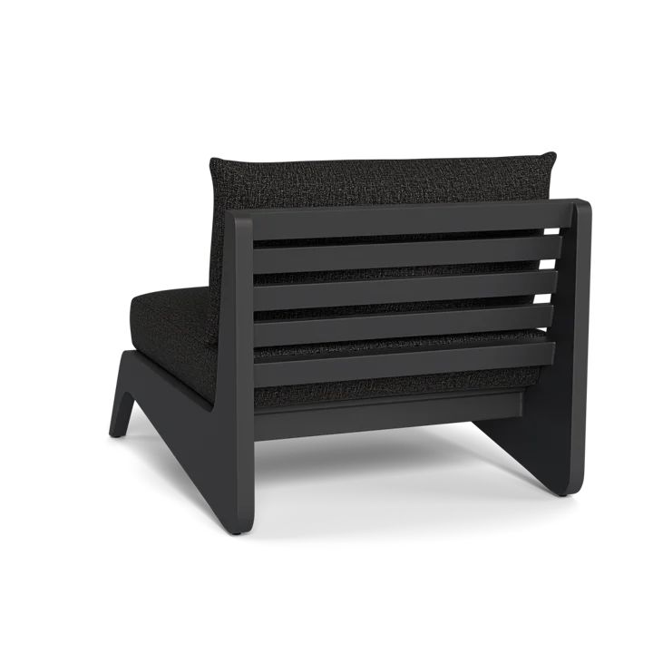 Modular Aluminium Single Seat Sofa Section Contemporary Alfresco Outdoor Living Australia