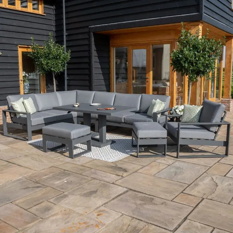 Custom Outdoor Sofa Set Modular Aluminium Lounge Alfresco Outdoor Living Australia