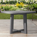 Custom Aluminum Round Dining Table Modern Alfresco Outdoor Living Australia