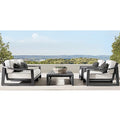 Modular Outdoor Sofa Set 4-Piece Aluminium Alfresco Outdoor Living Australia