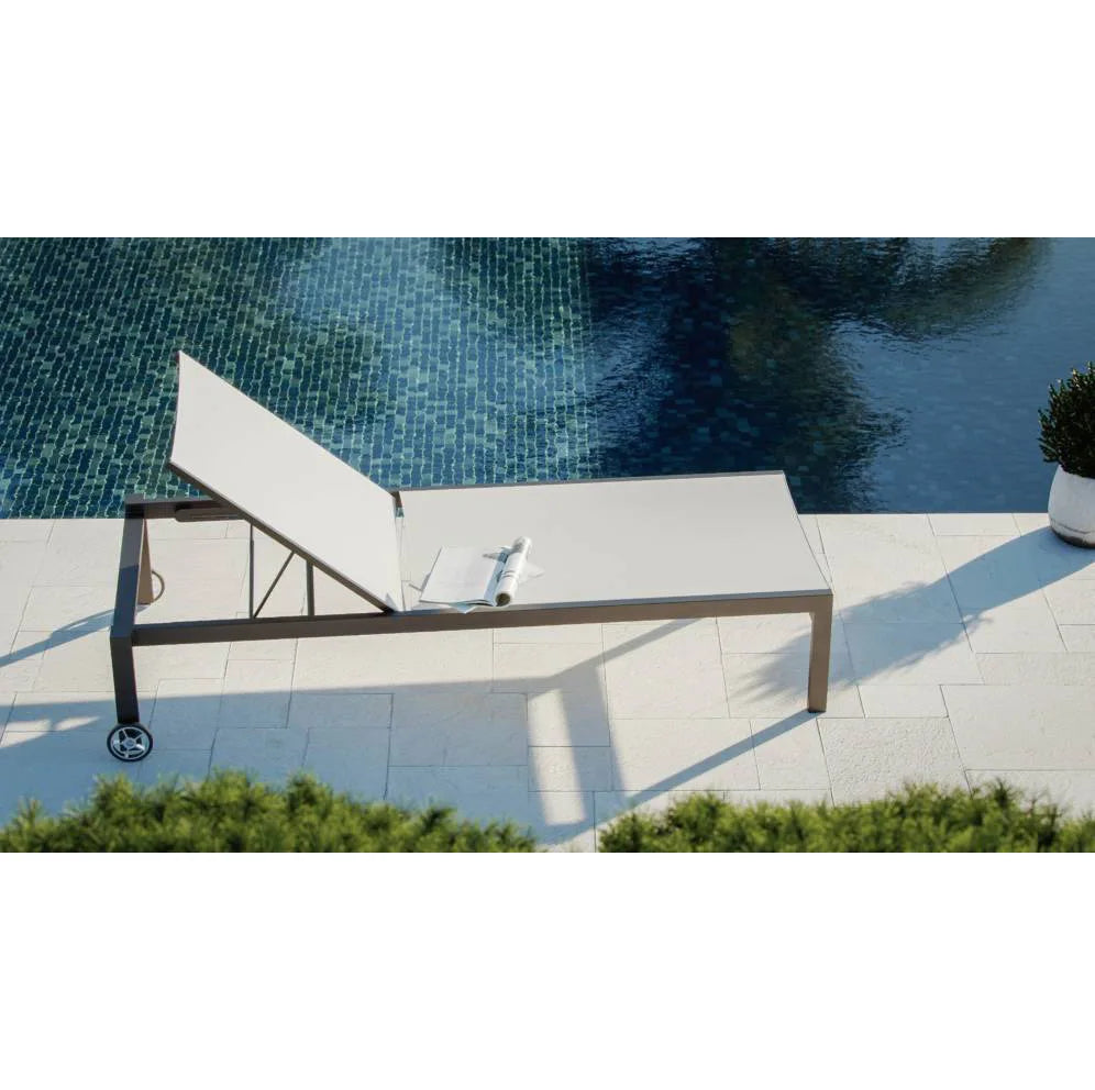 Modern Designer Sun Lounger Contemporary Aluminum Alfresco Outdoor Living Australia
