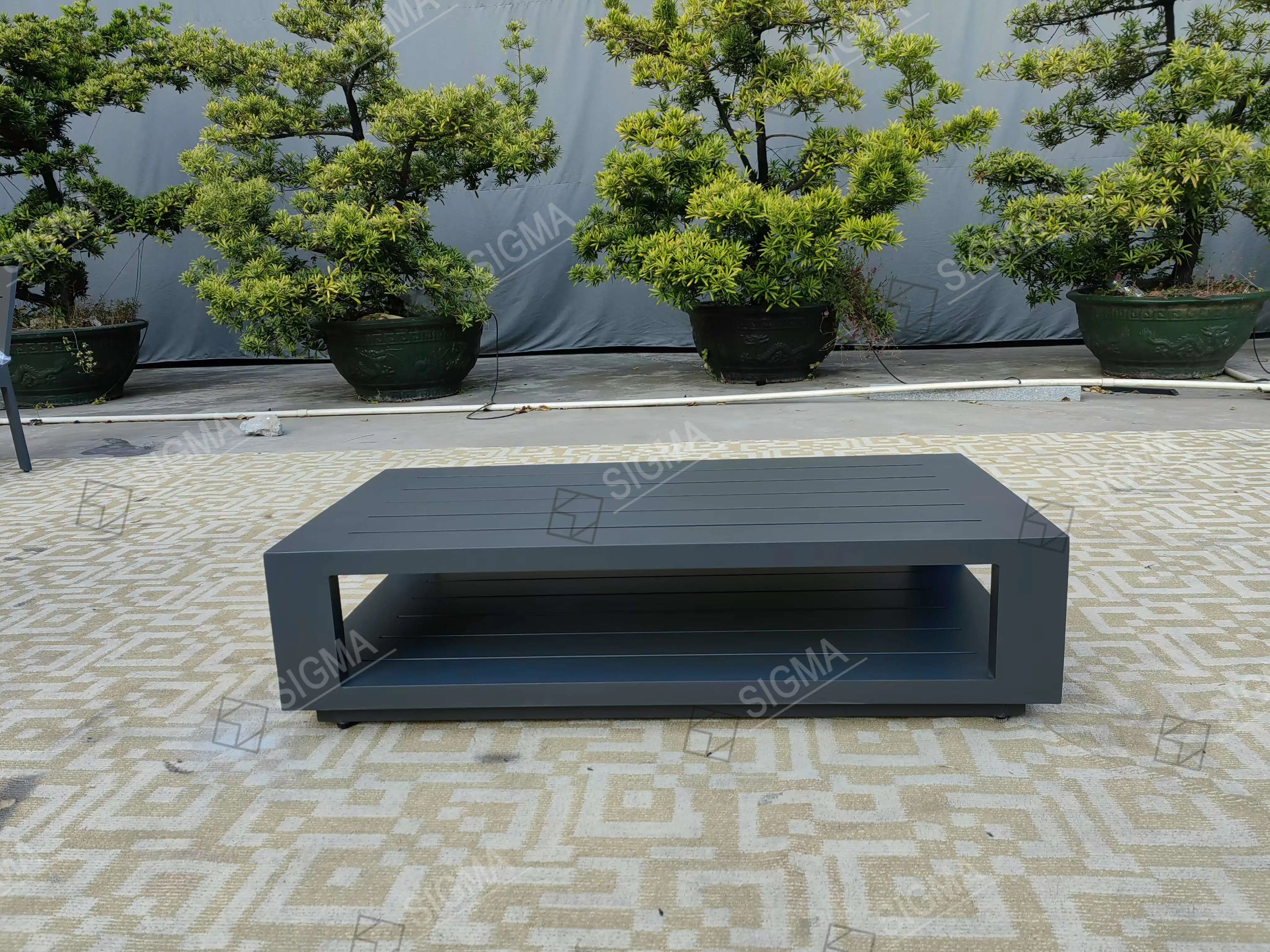 Custom Designer Furniture Aluminum Set Contemporary Alfresco Outdoor Living Australia