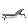 Contemporary Metal Sun Lounger Modern Outdoor Furniture Alfresco Outdoor Living