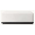 Custom Outdoor Ottoman Modern Geometric Base Alfresco Outdoor Living Australia