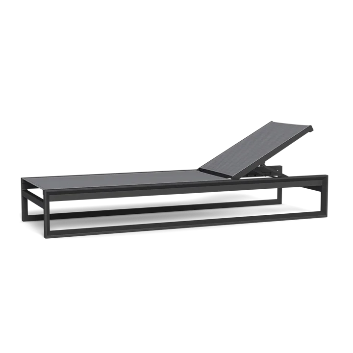 Custom Outdoor Chaise Lounger Aluminium Mesh Alfresco Outdoor Living Australia