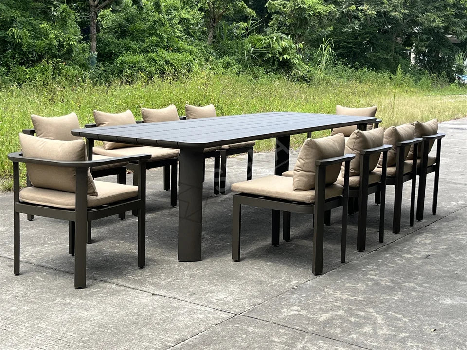 Custom Outdoor Sofa Set Modern Aluminium Alfresco Outdoor Living Australia