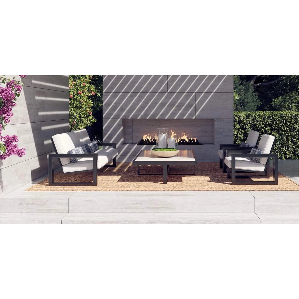 Luxury Contemporary Aluminium Outdoor Garden Sofa Set Alfresco Outdoor Living