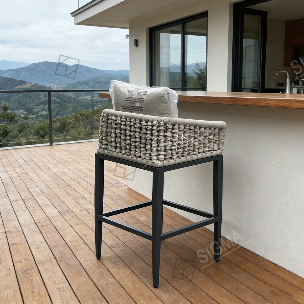 Designer Outdoor Furniture Stool Contemporary Alfresco Outdoor Living Australia