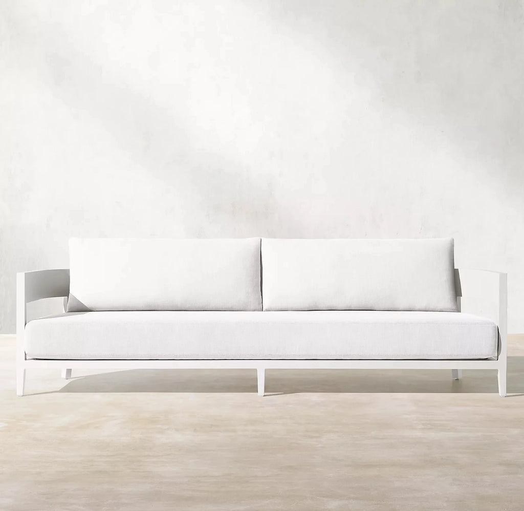 Custom Outdoor Furniture Sofa Curved Armrest Alfresco Outdoor Living Australia