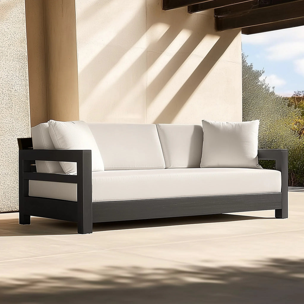 Custom Outdoor Furniture Aluminum Dining Set Modern Alfresco Outdoor Living Australia