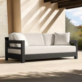 Custom Outdoor Furniture Aluminum Dining Set Modern Alfresco Outdoor Living Australia