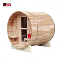 Custom Outdoor Sauna Red Cedar Barrel Alfresco Outdoor Living Australia