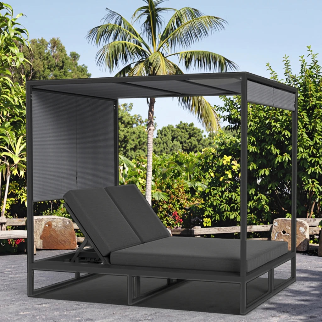 Custom Outdoor Furniture Day Bed Modern Canopy Alfresco Outdoor Living Australia