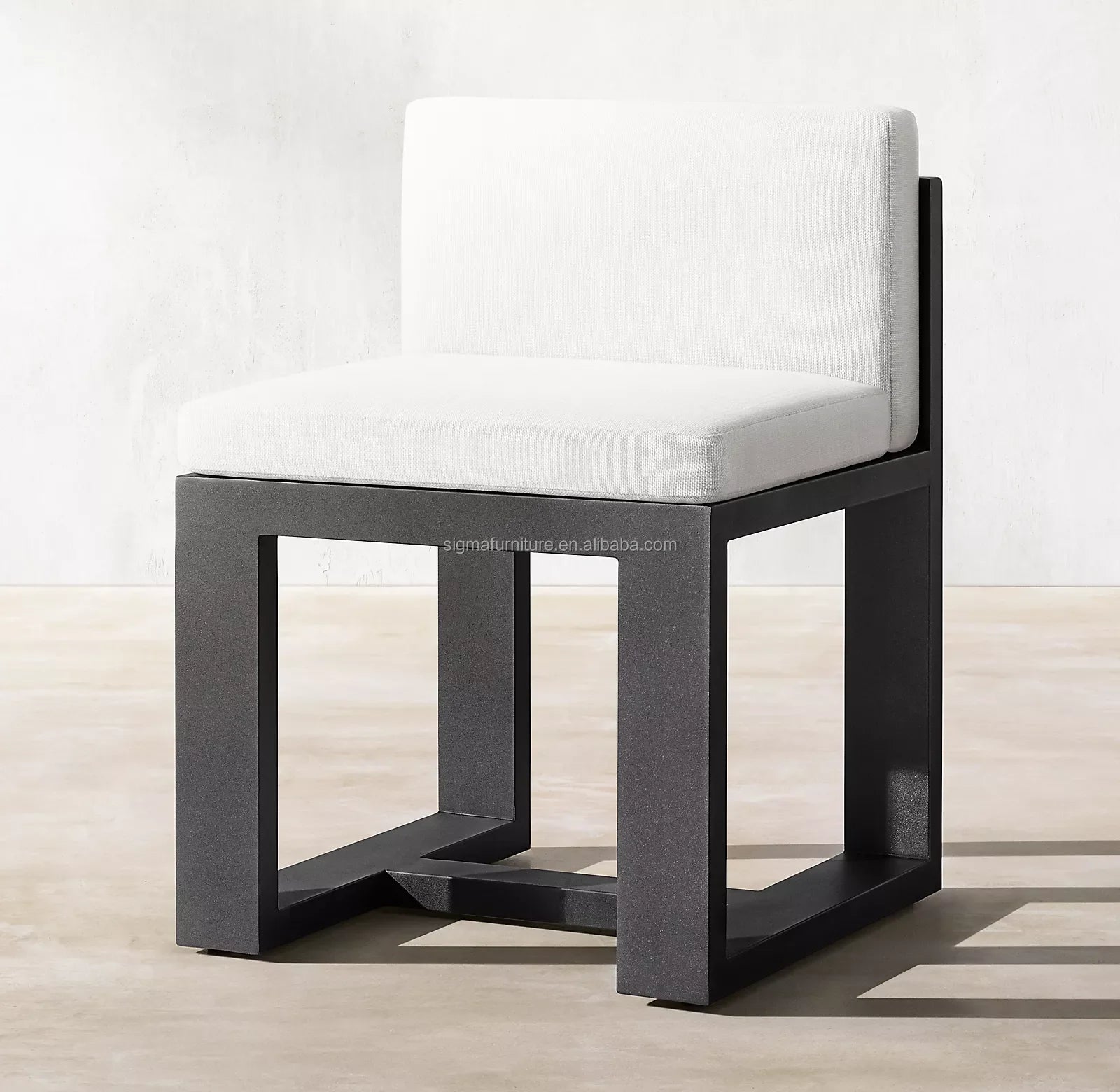 Custom Garden Furniture Aluminum Armchair Modern Alfresco Outdoor Living Australia