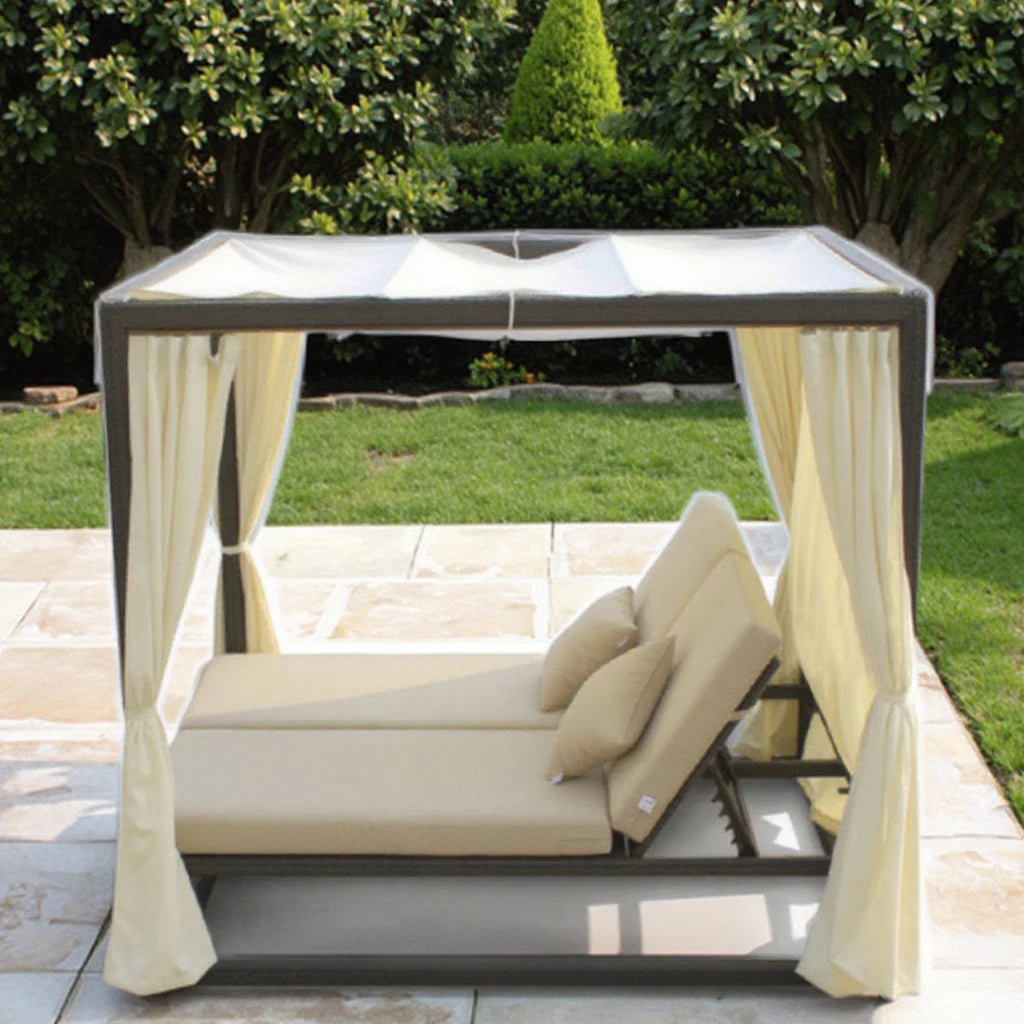 Custom Outdoor Daybed Sun Lounger Modern Resort Alfresco Outdoor Living Australia