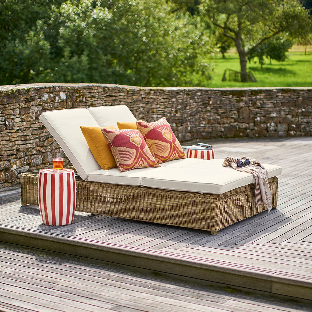 Custom Outdoor Daybed Rattan Double Beach Adjustable Alfresco Outdoor Living Australia