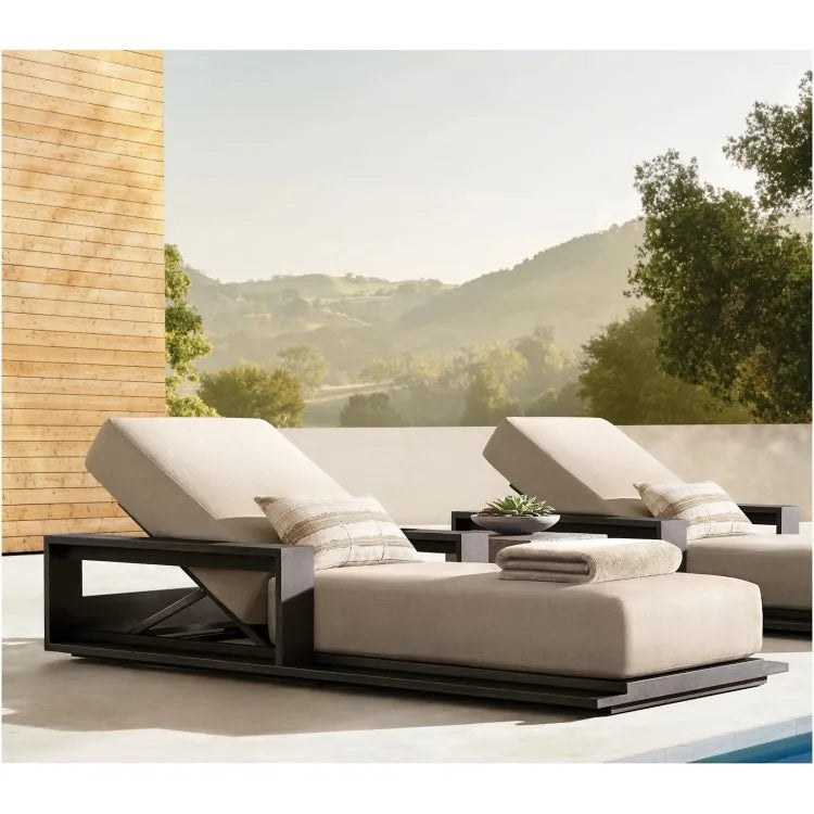 Designer Outdoor Sun Lounger, Modern Alfresco Outdoor Living Australia