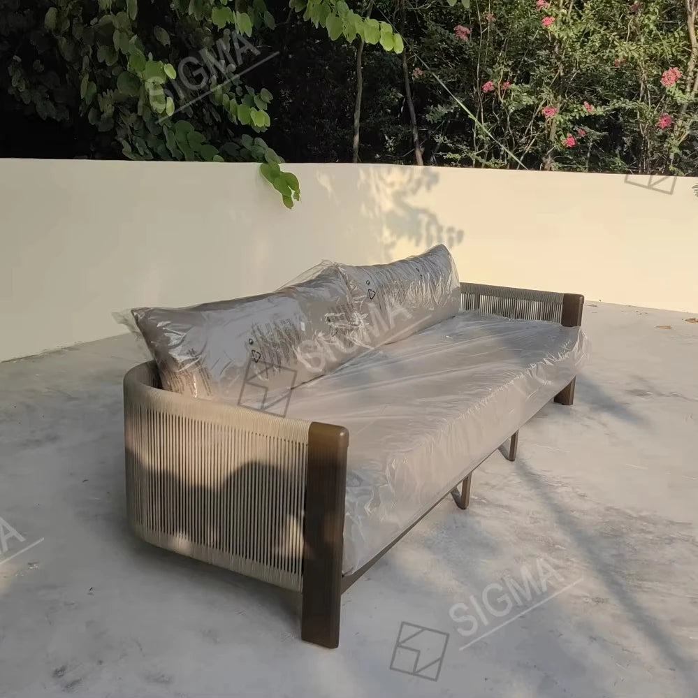 Designer Outdoor Aluminium Sofa Waterproof Alfresco Outdoor Living Australia