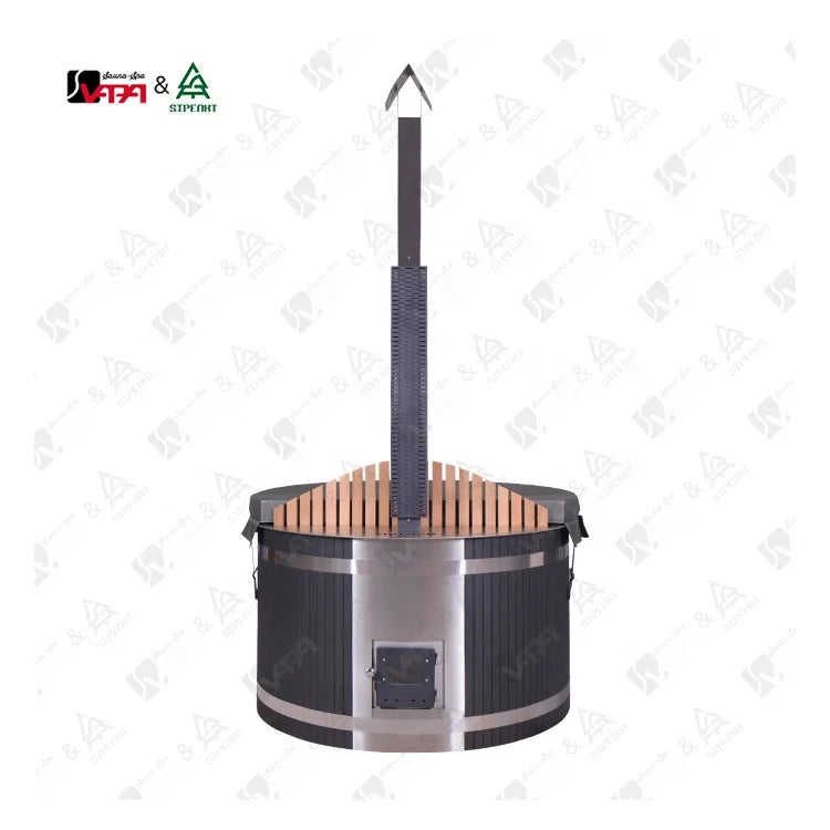 Modern Outdoor Hot Tub Spa PVC 1500mm Alfresco Outdoor Living Australia
