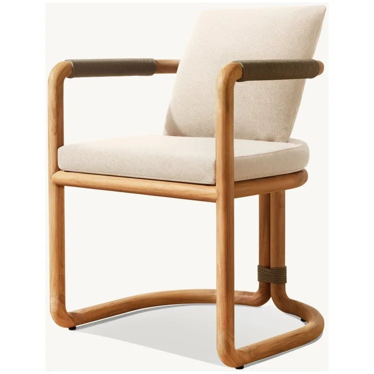 Custom Solid Teak Outdoor Dining Set Modern Minimalist Alfresco Outdoor Living Australia