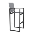 Designer Outdoor Bar Stool Aluminum Mesh Alfresco Outdoor Living Australia