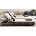 Designer Outdoor Sun Lounger Contemporary Aluminium Alfresco Outdoor Living Australia