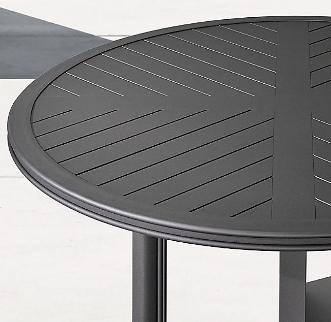 Custom Dining Table Aluminum Set Contemporary Alfresco Outdoor Living Australia