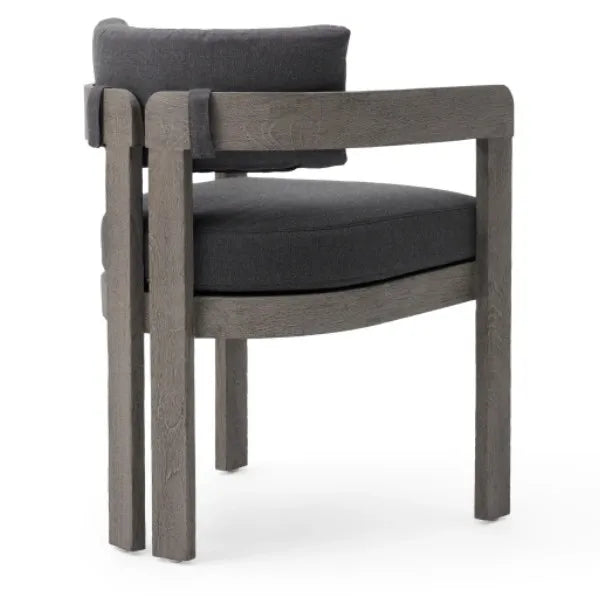 Custom Teak Dining Chair Modern Solid Timber Alfresco Outdoor Living Australia