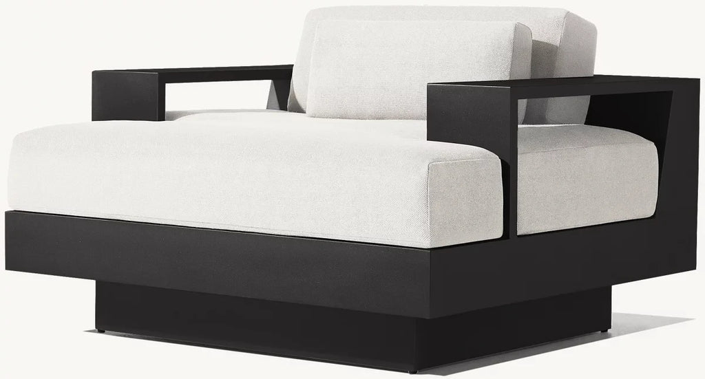 Deep Platform Outdoor Sofa Set Modern Minimalist Alfresco Outdoor Living Australia