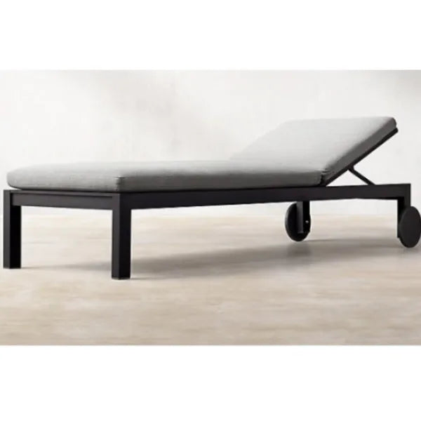Sun Lounger Aluminum Minimalist Modern Alfresco Outdoor Living Australia