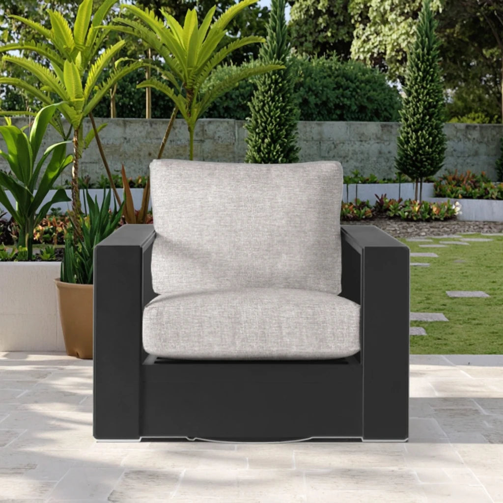 Custom Outdoor Swivel Chair Modern Aluminum Alfresco Outdoor Living Australia
