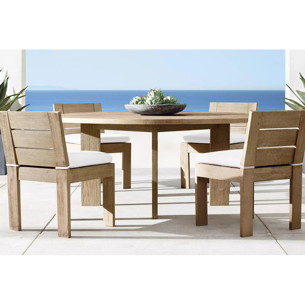 Custom Outdoor Furniture Round Dining Teak Alfresco Outdoor Living Australia