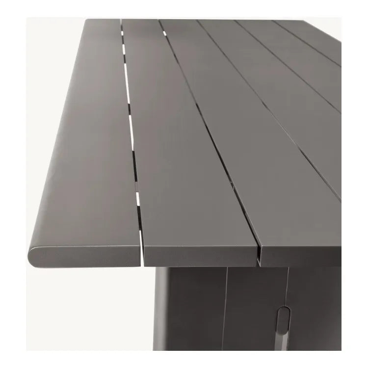 Custom Outdoor Furniture Dining Table Modern Rectangular Alfresco Outdoor Living Australia
