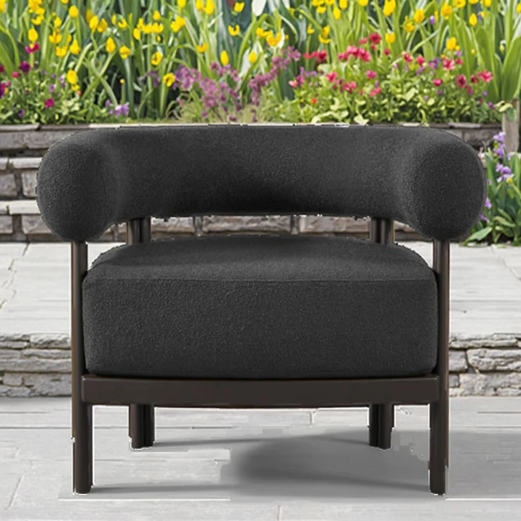Custom Outdoor Furniture Single Seat Sofa Chair Minimalist Alfresco Outdoor Living Australia