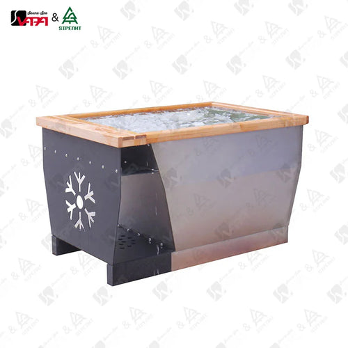 Custom Ice Tub Stainless Steel Square Alfresco Outdoor Living Australia