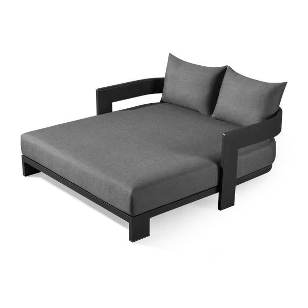 Outdoor Sun Lounger Double Daybed Modern Aluminium Alfresco Outdoor Living Australia